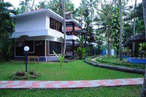 View of the resort premises