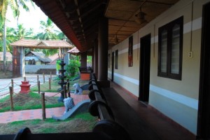 Attached balcony