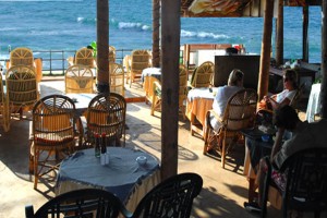 Dining venue by the beach