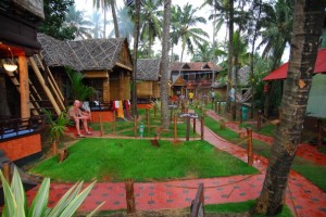 Guests at the Cottages