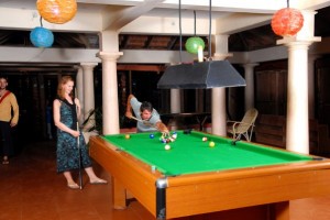 Guests enjoying games