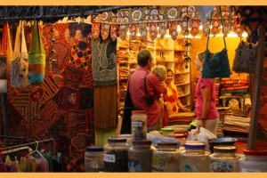 Shopping at Varkala
