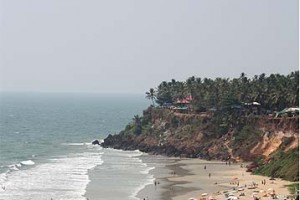 Travellers at the beach