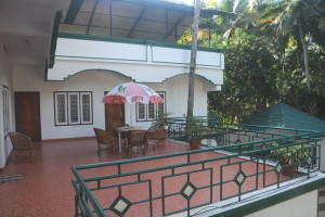 Terrace sitting