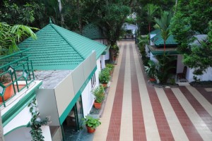 Top view of the Entrance