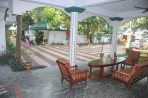 Verandah at the Entrance