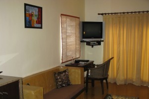 Living Area of the Suite