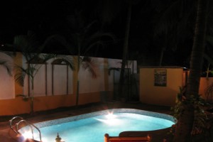 Pool Night View