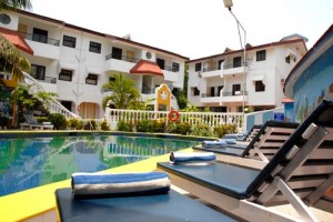 Pool Side View