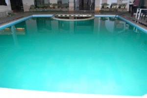 Sparkling water of pool Sparkling water of pool