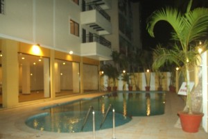 Pool by night