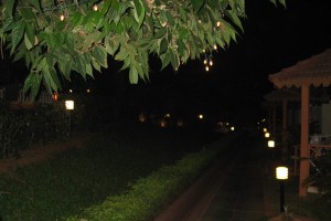 At evening