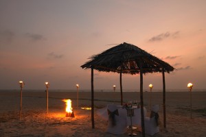 Beach dining Beach dining