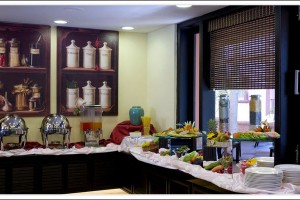 Café Baga - A Buffet setup
