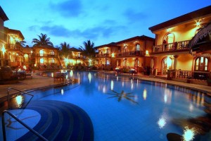 Pool by night