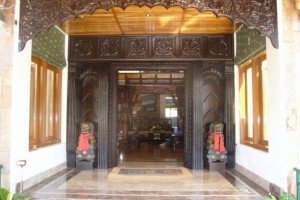 Entrance to the Lodge Entrance to the Lodge