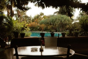 Restaurant Poolside View