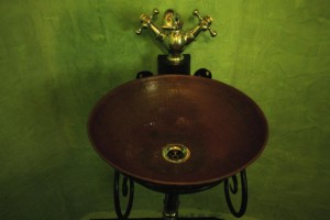 Bathroom  Copper Basin