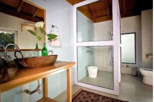 Restroom view