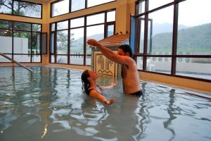 Hot water pool