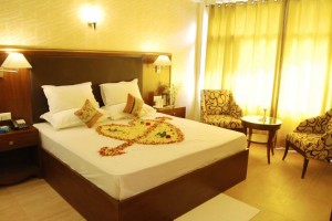 Decorated bed