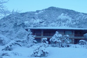 Resort Covered in Snow Resort Covered in Snow