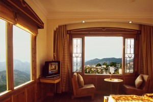Sitting area in room