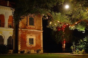 Country Manor House_ Night view