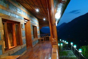 Wooden balcony Wooden balcony