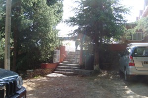Stairs to resort Stairs to resort