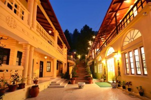 View at night