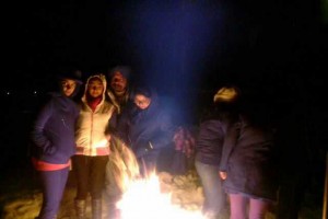 Camp fire