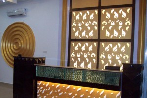 Reception view