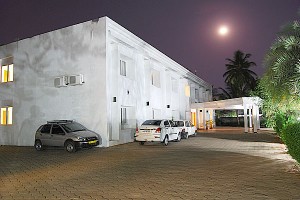 Parking Lot at Night
