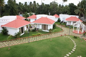Cottage Aerial View