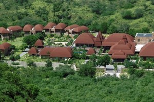 Ariel View of Cottages Ariel View of Cottages