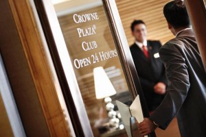 Crowne Plaza club lounge