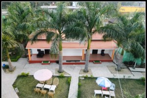 Ariel View of the Cottage Ariel View of the Cottage