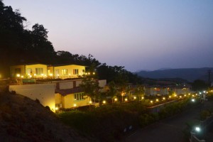 Resort at night Resort at night