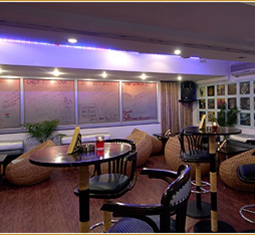 Serene ambiance of the restaurant