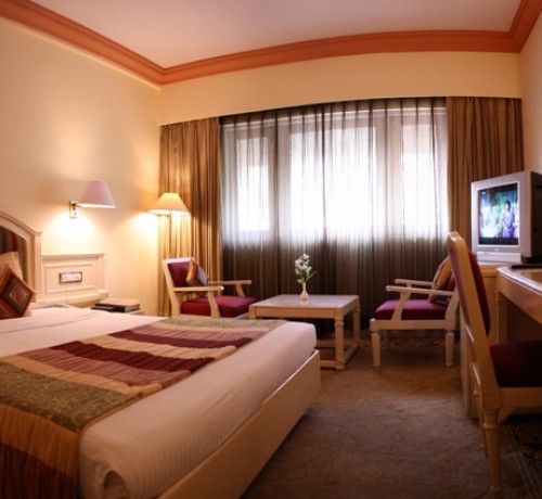 Luxury rooms of the hotel