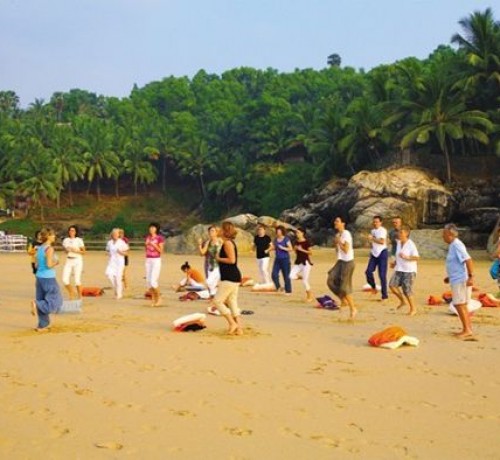 Guests enjoying by the Beach