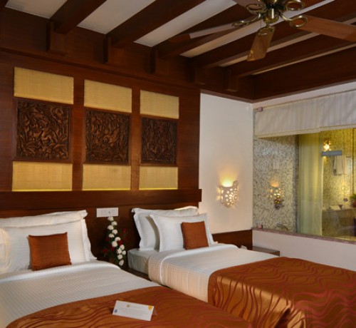 Turtle Garden View room- Twin Bed Turtle Garden View room- Twin Bed