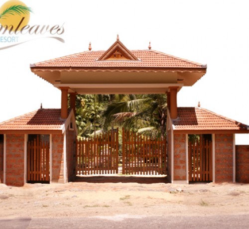 Entrance to the resort