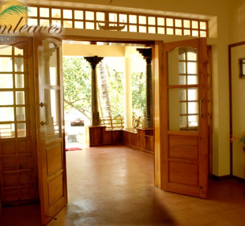 Wood panelled furnishings