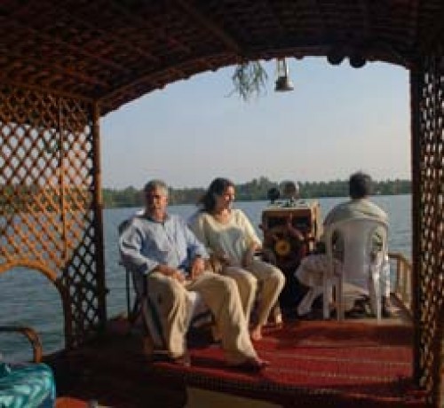 Inside the House Boat
