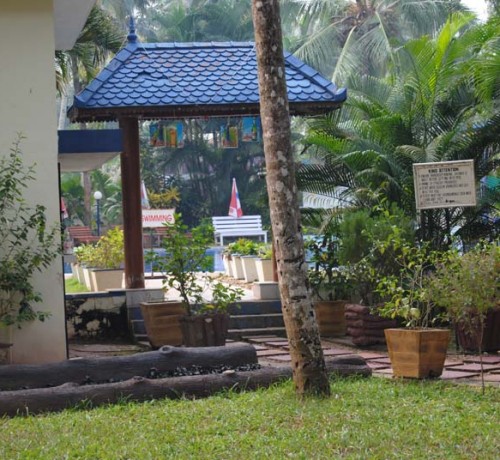 Ayurveda Centre and Swimming pool