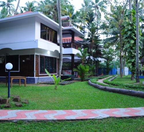 View of the resort premises
