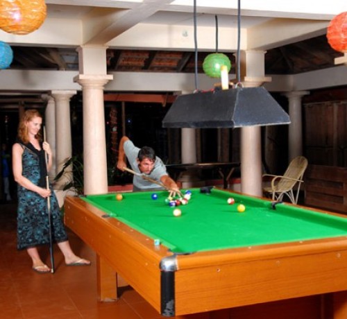 Guests enjoying games