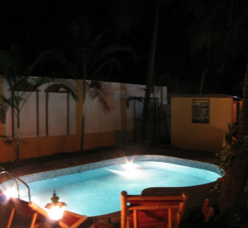 Pool Night View